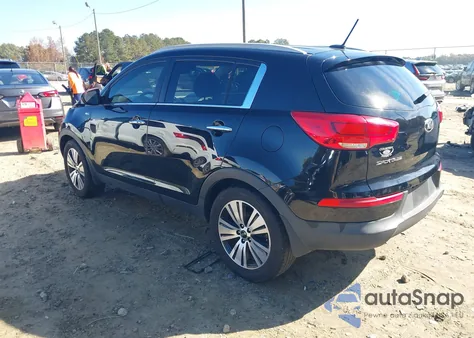 2016 Kia Sportage Ex из США, поврежденный, VIN KNDPCCAC9G7868967